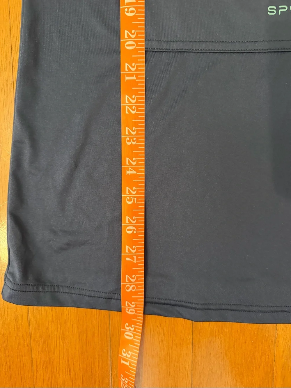Spyder Boys Large 12/14 Navy Performance Hooded Short Sleeve Pocket Athletic